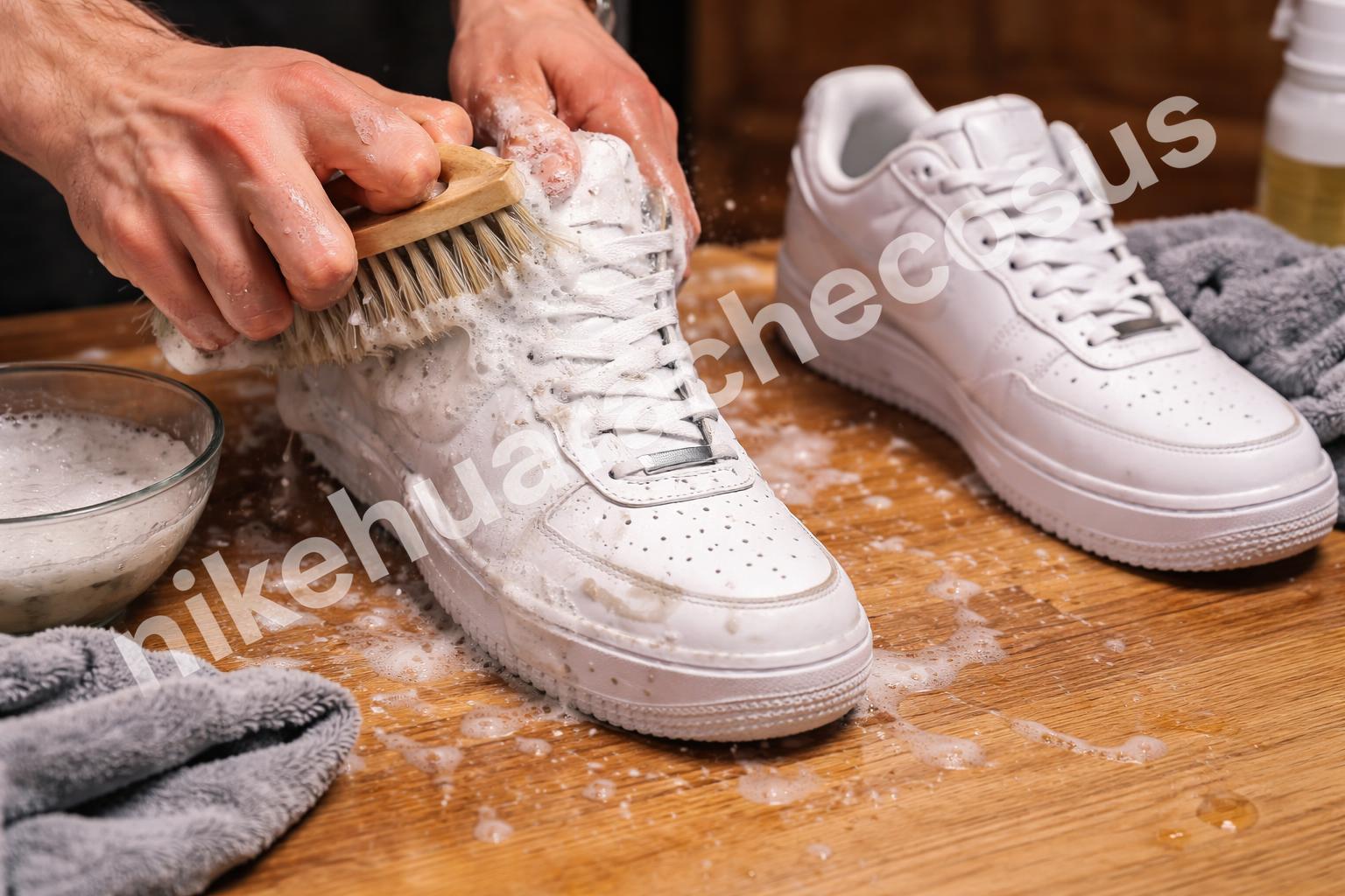 Common nike cleaning mistakes brush