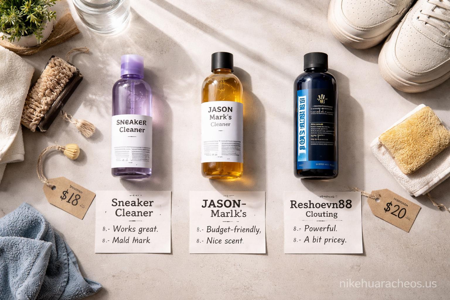 Compare nike cleaner prices and bottle sizes
