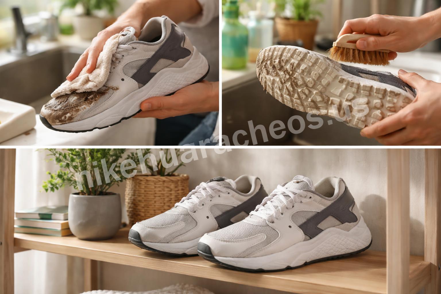 Nike shoe cleaning step by step routine